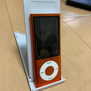 アップル(Apple)のiPod nano 第5世代 オレンジ(ポータブルプレーヤー)