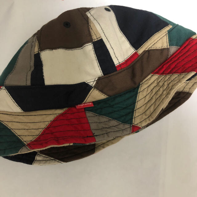 キャップsupreme patchwork hat cap box logo 19ss