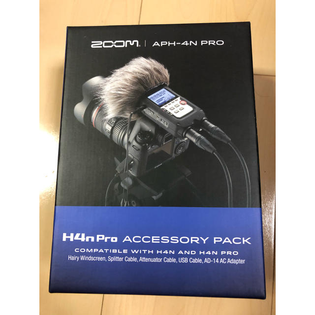 Zoom(ズーム)の新品 未使用 zoom  APH-4n  アクセサリーパック 楽器のレコーディング/PA機器(その他)の商品写真