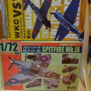 エフトイズ　1/72 スピットファイア　1/144 TBM3(ミリタリー)