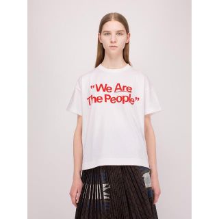 サカイ(sacai)のえもやんさん専用新品未使用 sacai 19SS Tシャツ レディス1 ホワイト(Tシャツ(半袖/袖なし))