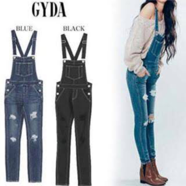 GYDA(ジェイダ)のGYDA サロペット レディースのパンツ(サロペット/オーバーオール)の商品写真