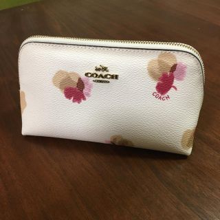 コーチ(COACH)のコーチ コスメポーチ 花柄(ポーチ)