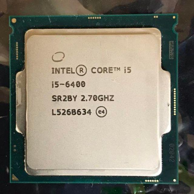 Core i5 6400 LGA1151 動作確認済