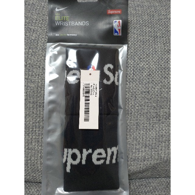 Supreme Nike NBA Wristbands Black リストバンド