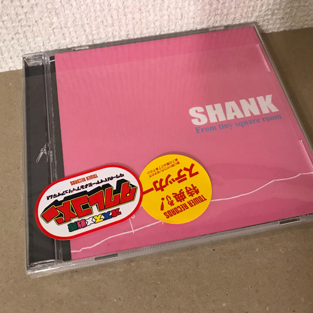 【帯・特典ステッカー付】SHANK「From tiny square room」 エンタメ/ホビーのCD(ポップス/ロック(邦楽))の商品写真