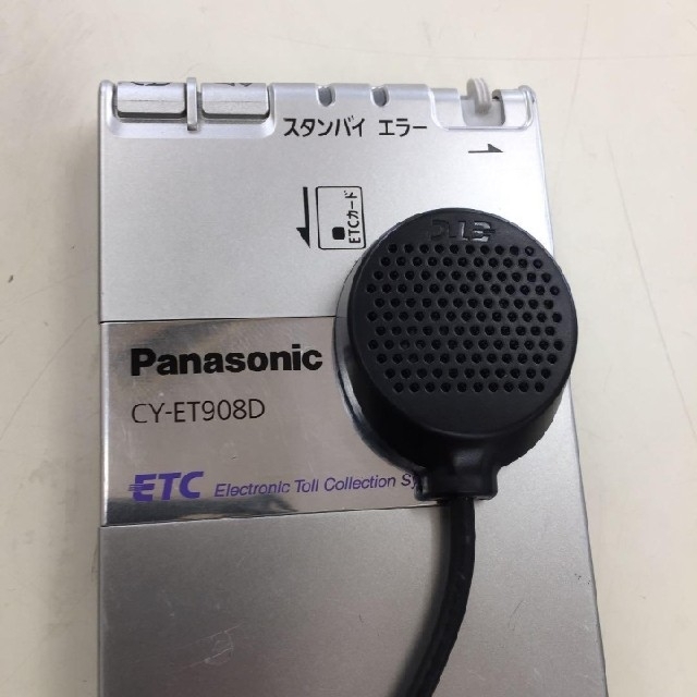 Panasonic(パナソニック)のETC 車載器 Panasonic CY-ET908D シガーソケット対応済 自動車/バイクの自動車(ETC)の商品写真