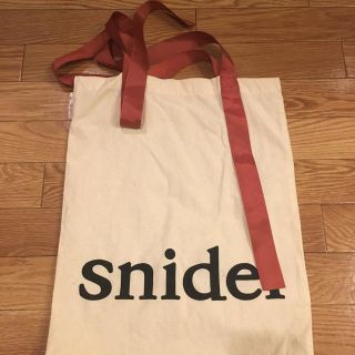 スナイデル(SNIDEL)のスナイデル❤️布ショッパー❤️トートバッグ(トートバッグ)