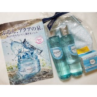 ロクシタン(L'OCCITANE)のアクアレオティエ 3点セット 新品未使用(化粧水/ローション)