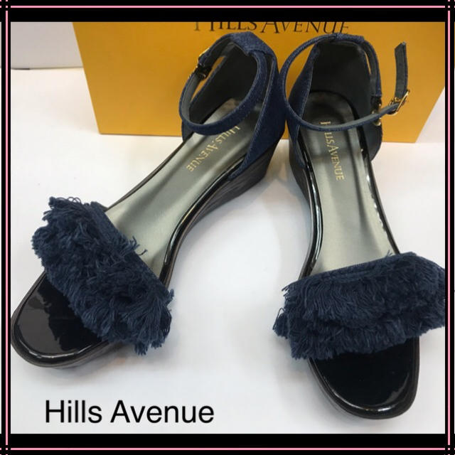 Hills Avenue ヒルズアベニュー フリンジ サンダル 約23cm 美品