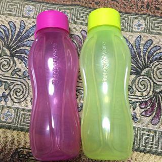 新品・未使用 タッパーウェア エコボトル 310ml×2 の通販 by ここの ...