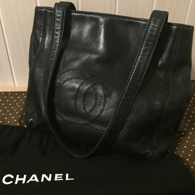 CHANEL(シャネル)のCHANEL＊ラムスキンバッグ正規品 レディースのバッグ(トートバッグ)の商品写真