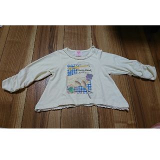 女の子 トップス ロングTシャツ 90サイズ(Tシャツ/カットソー)