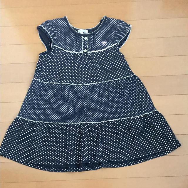 3can4on(サンカンシオン)の3can4on  ワンピース  110-120  キッズ/ベビー/マタニティのキッズ服女の子用(90cm~)(ワンピース)の商品写真