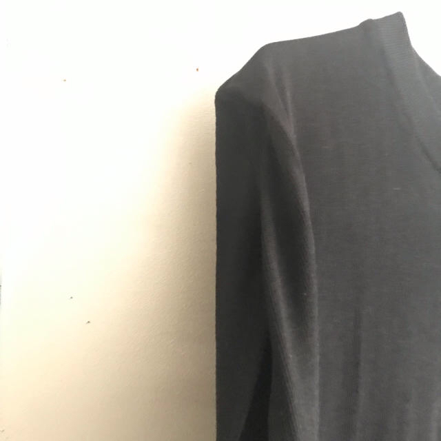 GU(ジーユー)のノースリーブ ロングTシャツ レディースのトップス(Tシャツ(半袖/袖なし))の商品写真