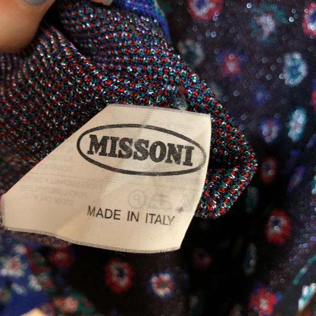 MISSONI(ミッソーニ)のミッソーニ ニットワンピース レディースのワンピース(ひざ丈ワンピース)の商品写真