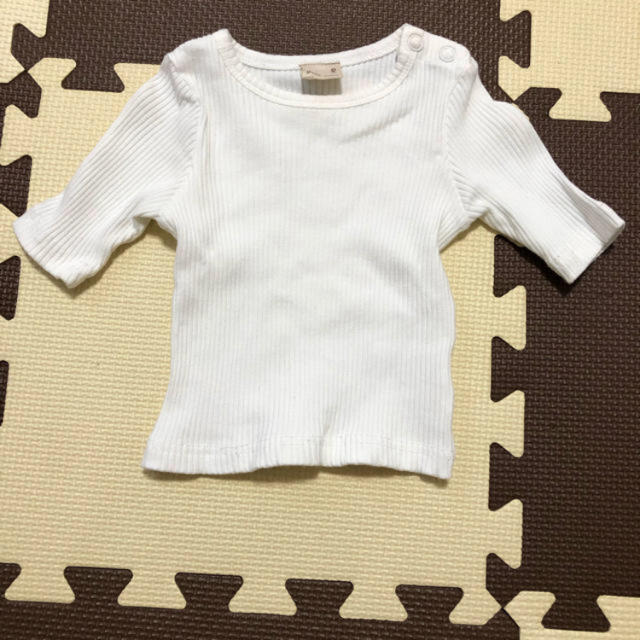 petit main(プティマイン)のプティマイン ビスチェ付きトップス キッズ/ベビー/マタニティのキッズ服女の子用(90cm~)(Tシャツ/カットソー)の商品写真