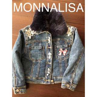 モナリザ(MONNALISA)のMONNALISAのアウタージージャン サイズ8(ジャケット/上着)