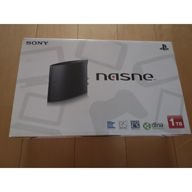 SONY(ソニー)の送料無料 新品 未開封 ナスネ nasne 1TB CUHJ-15004  スマホ/家電/カメラのテレビ/映像機器(その他)の商品写真