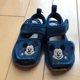 mickey サンダル 13センチ(サンダル)