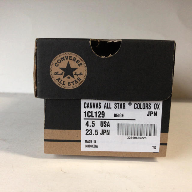 CONVERSE(コンバース)の新品 コンバース オールスターカラーズ  OXベージュ 23.5cm レディースの靴/シューズ(スニーカー)の商品写真