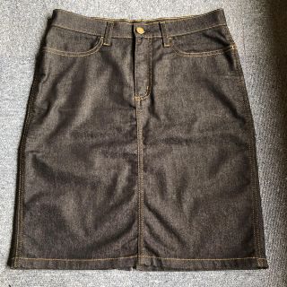 カーハート(carhartt)のカーハート デニムスカート carhartt 黒 ブラック(ひざ丈スカート)