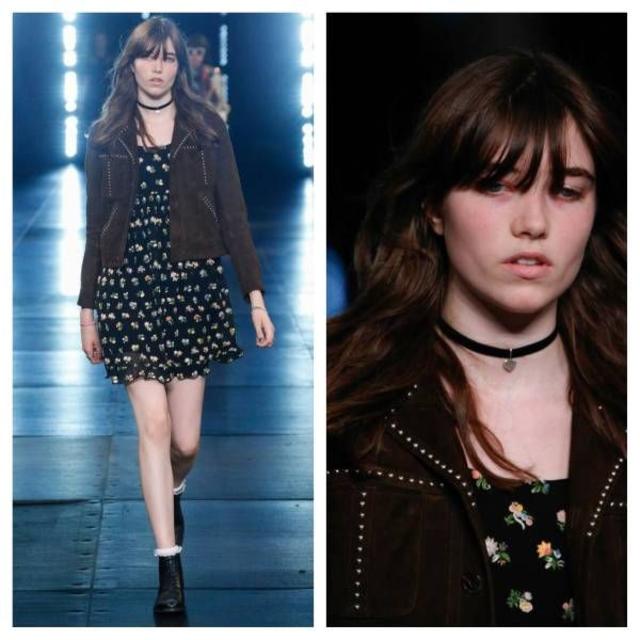 Saint Laurent(サンローラン)のSAINT LAURENT 16SS チョーカー ネックレス 黒 新品 メンズのアクセサリー(ネックレス)の商品写真