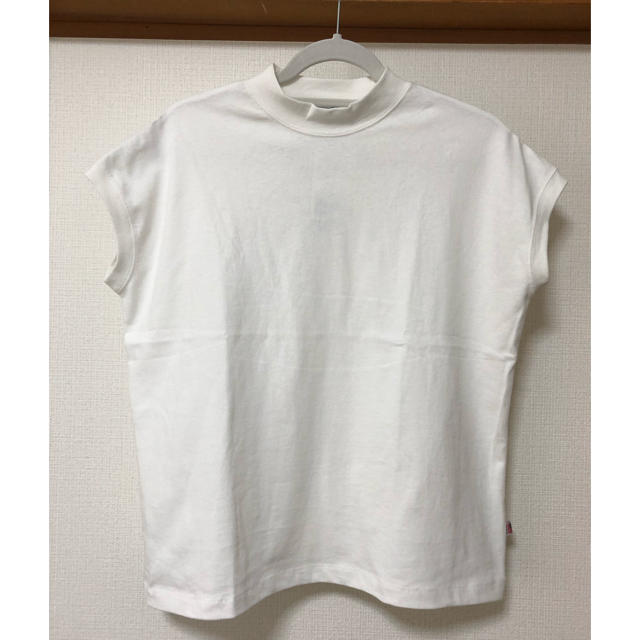 coen(コーエン)のcoen  USAコットンハイネックTシャツ レディースのトップス(Tシャツ(半袖/袖なし))の商品写真