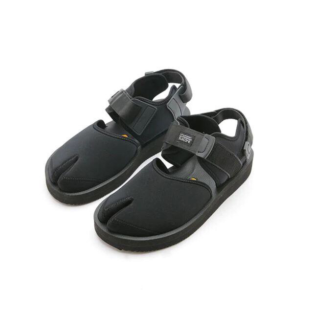 suicoke(スイコック)のSUICOKE スイコック BITA-V 　タビ　サイズ5　ブラック レディースの靴/シューズ(サンダル)の商品写真