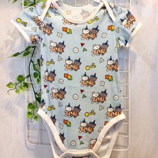 ユニクロ(UNIQLO)の半袖ロンパース70 こぐまちゃん絵本(ロンパース)