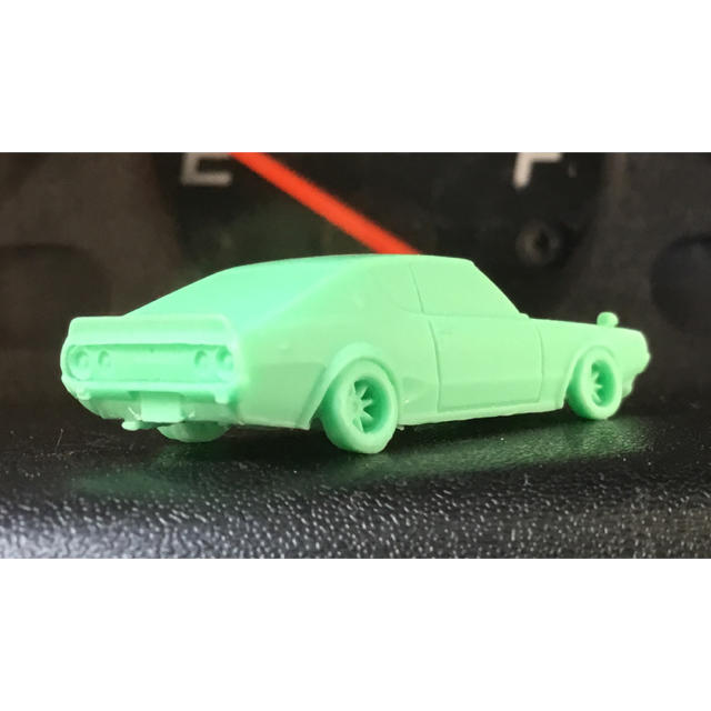 日産(ニッサン)のIG1964 イグニッションモデル 1/120 ケンメリ GT-R グリーン 緑 エンタメ/ホビーのおもちゃ/ぬいぐるみ(ミニカー)の商品写真