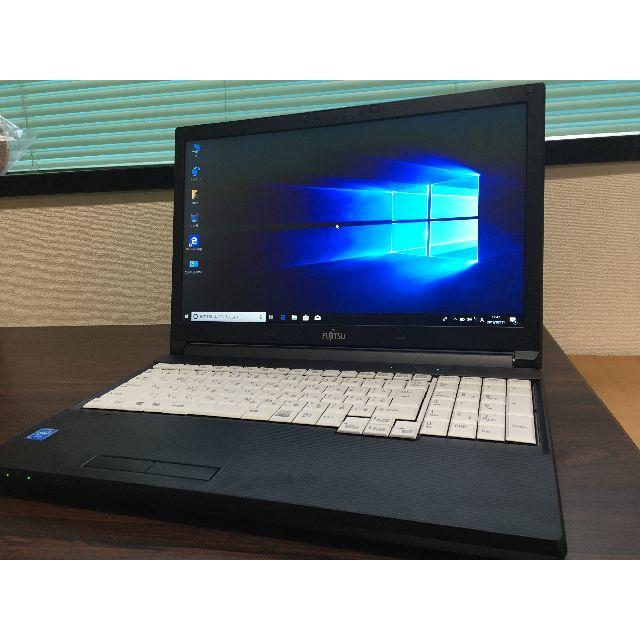 ノートPC富士通　ノートパソコン　windows10