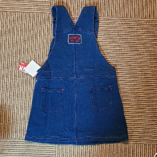 EDWIN(エドウィン)のEDWIN エドウィン  オーバーオール スカート 110cm キッズ/ベビー/マタニティのキッズ服女の子用(90cm~)(スカート)の商品写真