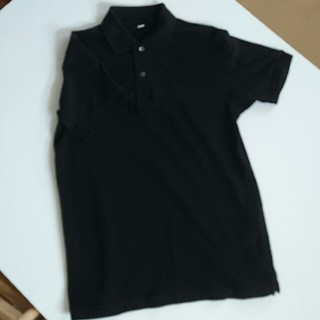 ユニクロ(UNIQLO)の黒 ポロシャツ UNIQLO ★S(ポロシャツ)