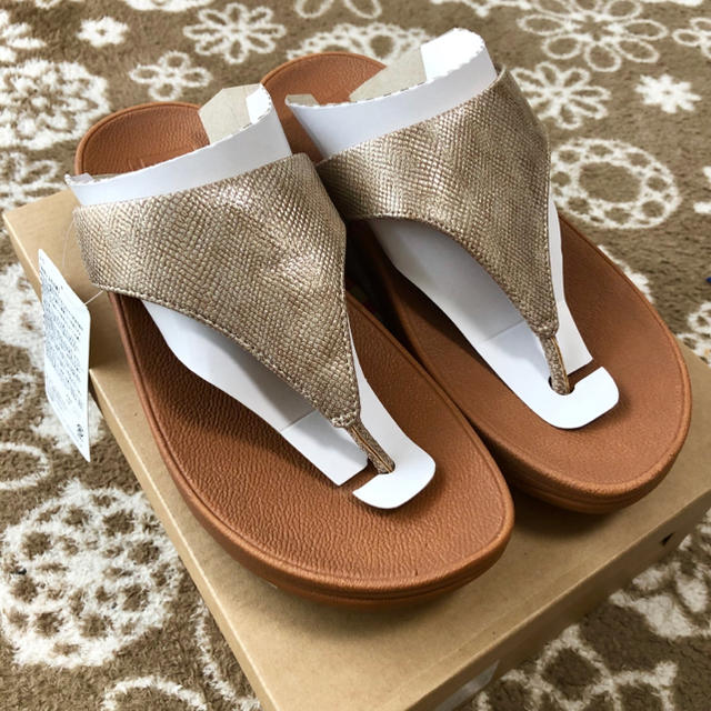 fitflop ゴールドサンダル US5★新品未使用★