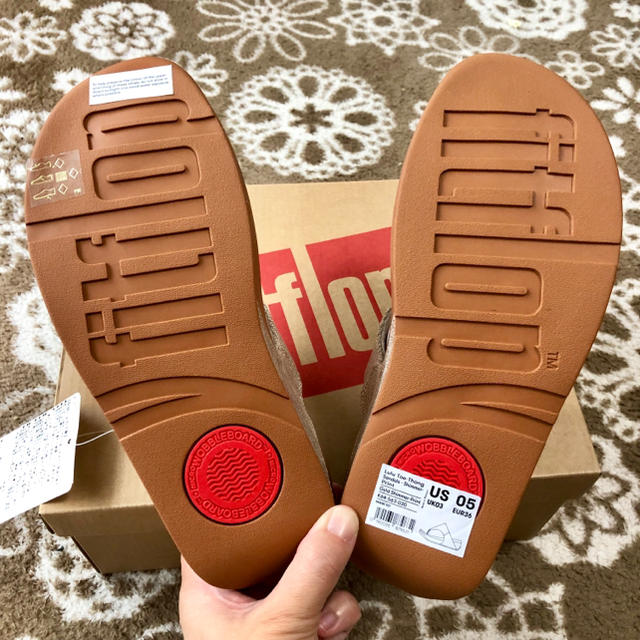 fitflop ゴールドサンダル US5★新品未使用★