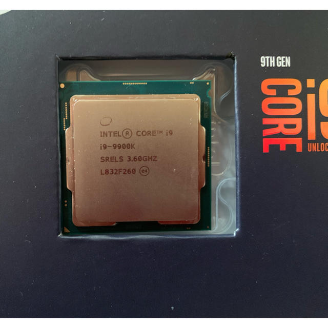 動作品 INTEL COREi9 9900K