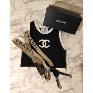 シャネル(CHANEL)の【正規品】CHANELサスペンダー★おまけ→CHANELショートタンク２点セット(サスペンダー)