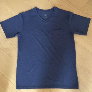 ザノースフェイス(THE NORTH FACE)のノースフェイス VネックTシャツ サイズL(Tシャツ/カットソー(半袖/袖なし))