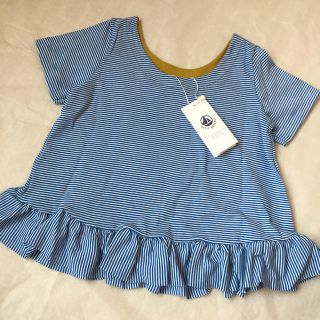 プチバトー(PETIT BATEAU)の【nono様ご専用】プチバトー 19SS ブルーミラレカットソー 6a(Tシャツ/カットソー)