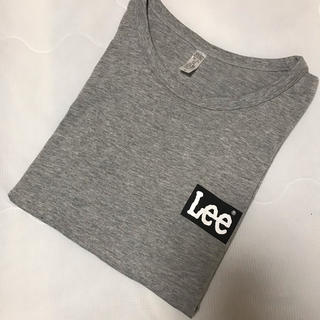 リー(Lee)のLee リー レディース Tシャツ グレー M(Tシャツ(半袖/袖なし))