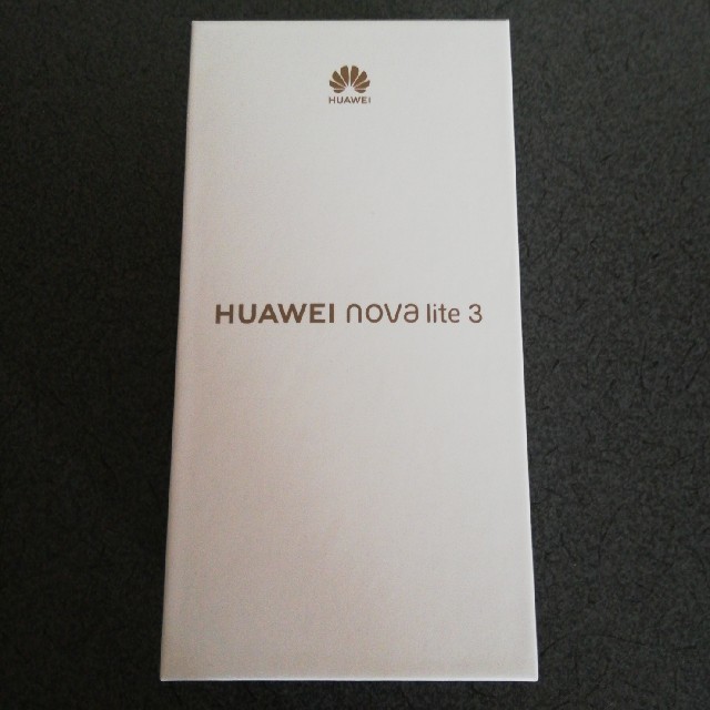 スマートフォン/携帯電話HUAWEI　nova　lite　3　新品未開封(値下げ中)