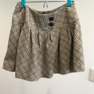 バーバリーブルーレーベル(BURBERRY BLUE LABEL)の（美品）バーバリー ブルーレーベル スカート 36(ひざ丈スカート)