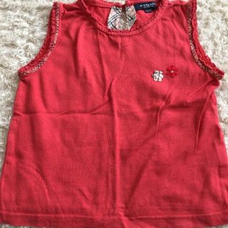 バーバリー(BURBERRY)のお値下げバーバリータンクトップ♡(Tシャツ/カットソー)