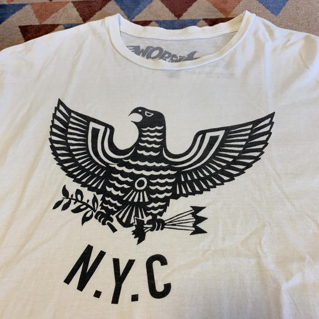 RRL(ダブルアールエル)のヴィンテージアメリカ製Tシャツmadeinusaウォーンフリー メンズのトップス(Tシャツ/カットソー(半袖/袖なし))の商品写真