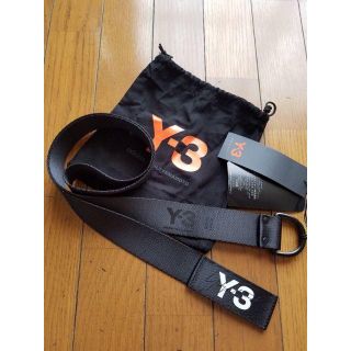 ワイスリー(Y-3)のY-3 ワイスリー D-ring Logo Belt ベルト(ベルト)