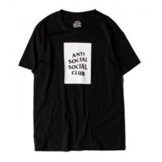 ステューシー(STUSSY)のAntiSocialSocialClub"Logo"Tシャツ(Tシャツ/カットソー(半袖/袖なし))