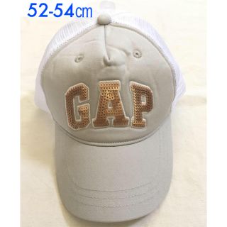 ギャップキッズ(GAP Kids)の『新品』GapKids 女の子向 ロゴキャップ 52-54㎝(帽子)