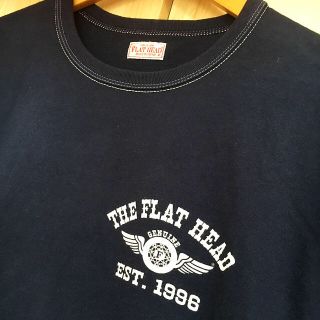 フラットヘッド(THE FLAT HEAD)の増税前1000円値下げ！新品未使用！フラットヘッド Tシャツ(Tシャツ/カットソー(半袖/袖なし))