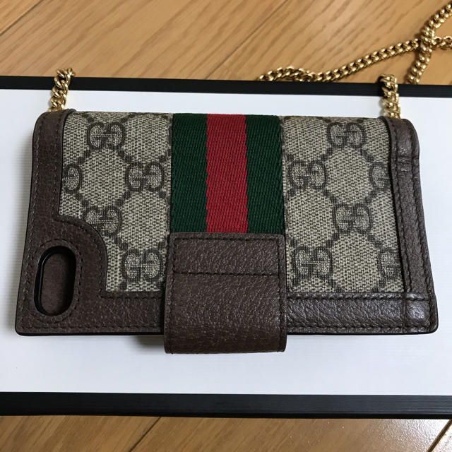 Gucci(グッチ)のGUCCI オフィディア iPhone ケース 7 8 レディースのバッグ(ショルダーバッグ)の商品写真